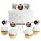 Big Dot of Happiness Through the Decades - Dessert Cupcake Toppers - 50s, 60s, 70s, 80s, and 90s Party Clear Treat Picks - Set of 24